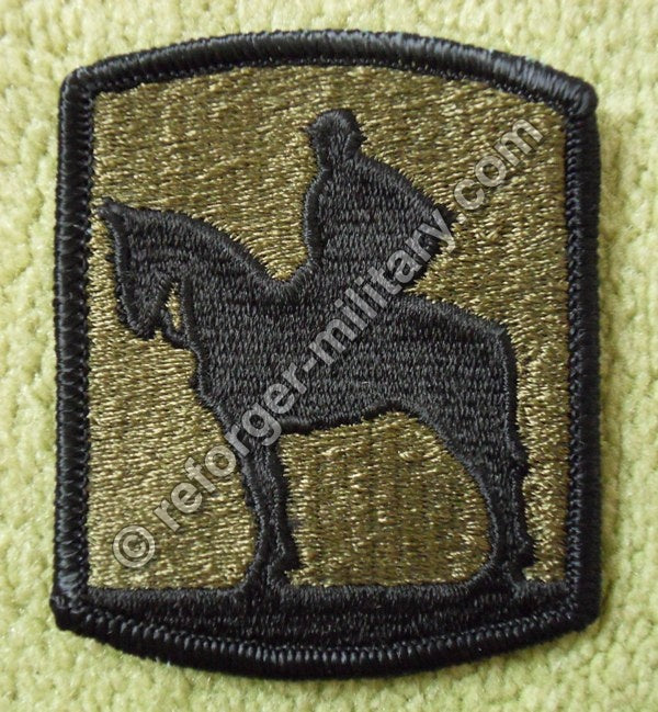 US Army 116th Infantry Brigade Patch Subdued