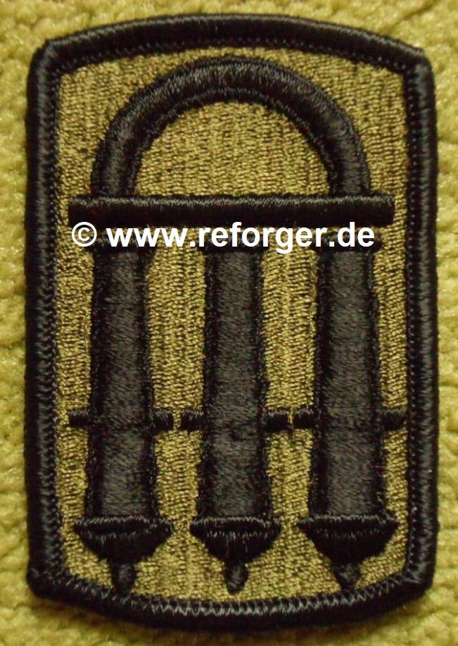 118th Field Artillery Brigade Subdued BDU Patch