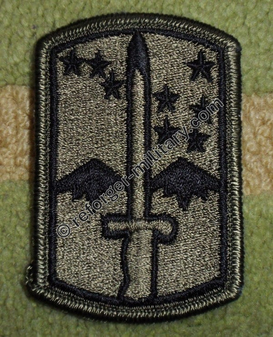 172nd Infantry Brigade Subdued BDU Patch