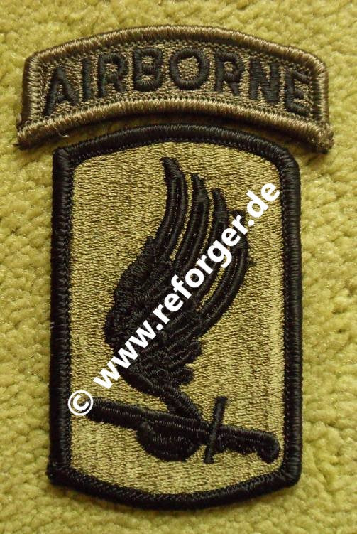 173rd Airborne Brigade US Army Vietnam Patch – Subdued