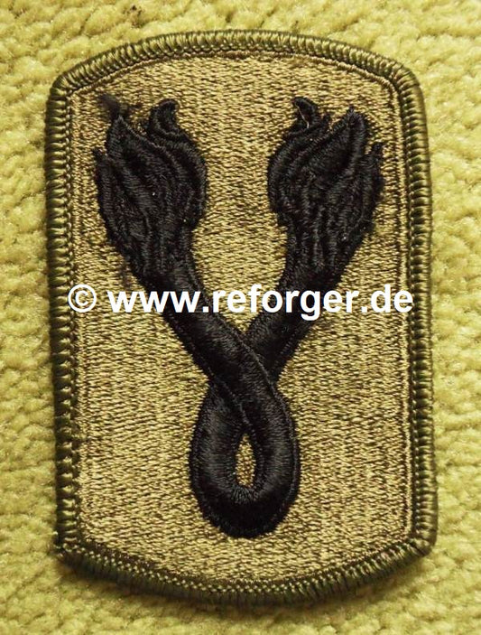 196th Infantry Brigade Subdued BDU Patch
