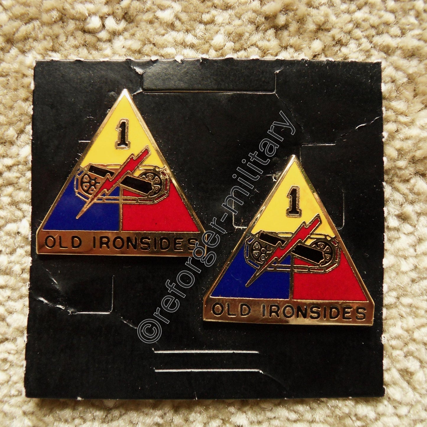 1st Armored Division Distinctive Unit Insignia Crest