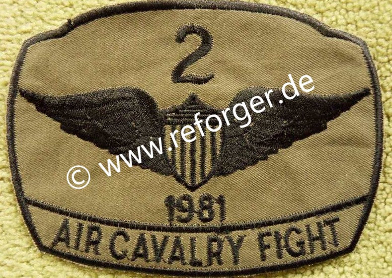 Pocket Patch, Air Cavalry, 2nd ACR