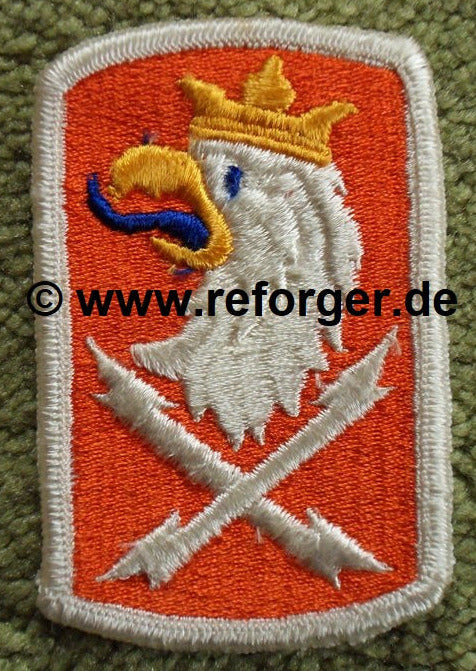 22nd Signal Brigade Full-Color Class A Aufnäher Patch