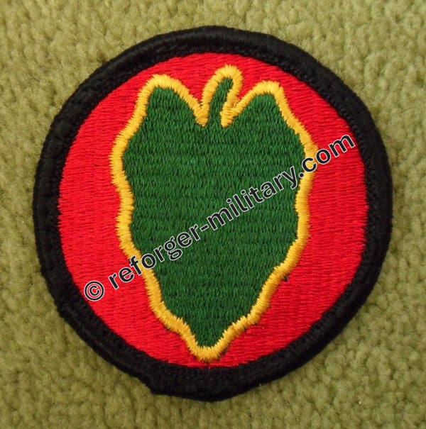 24th Infantry Division Patch – Full-Color
