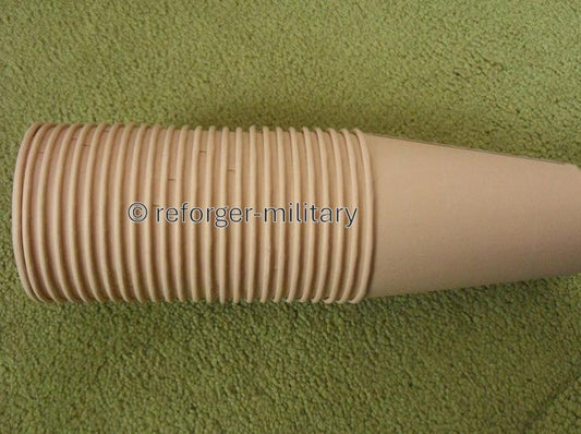 25 US Outdoor Kaffeebecher aus gewachstem Hartpapier ineinander gestapelt