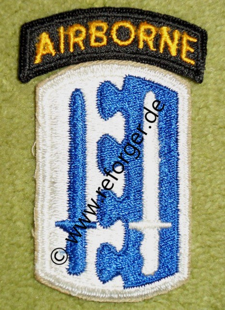 2nd Airborne Brigade WWII Patch – US Army Abzeichen