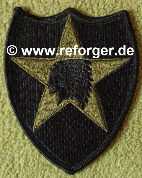 2nd Infantry Division Patch – US Army Abzeichen mit Indianerkopf