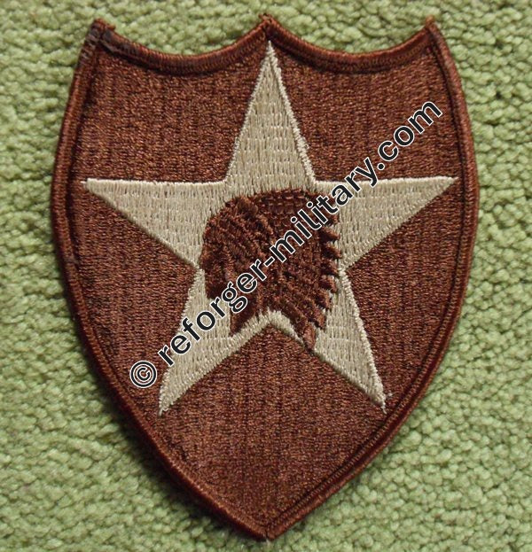 2nd Infantry Division Patch – Desert