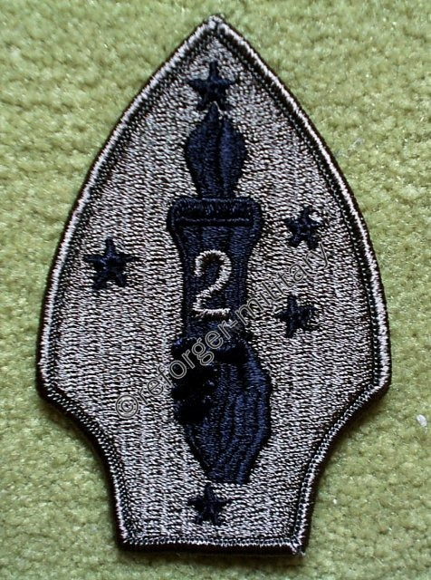 2nd USMC Division Abzeichen