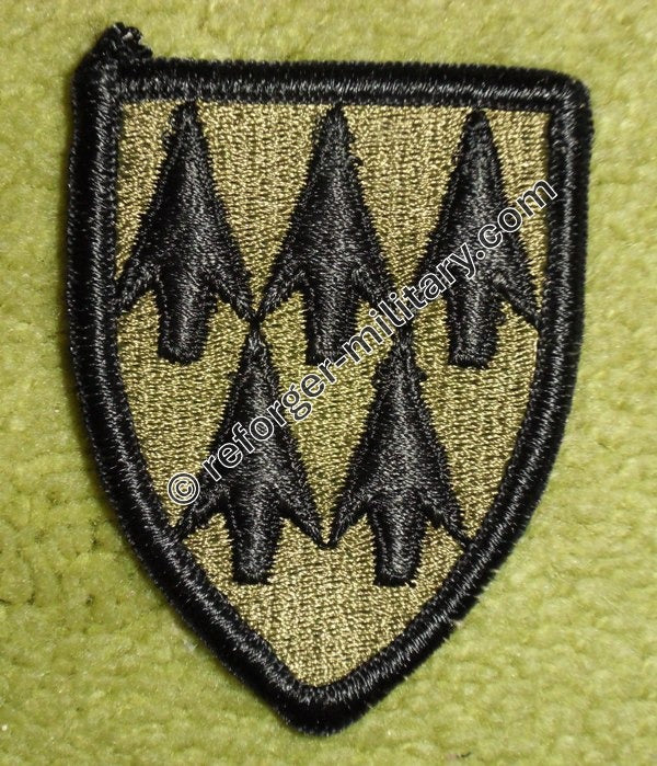 US Army 32nd AAMDC Air Defense Artillery Command Patch Subdued