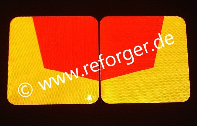 Military Vehicle Delinator Plate 40 x 40