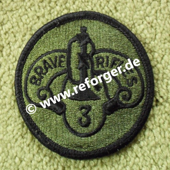 3rd Armored Cavalry Regiment Subdued BDU Patch