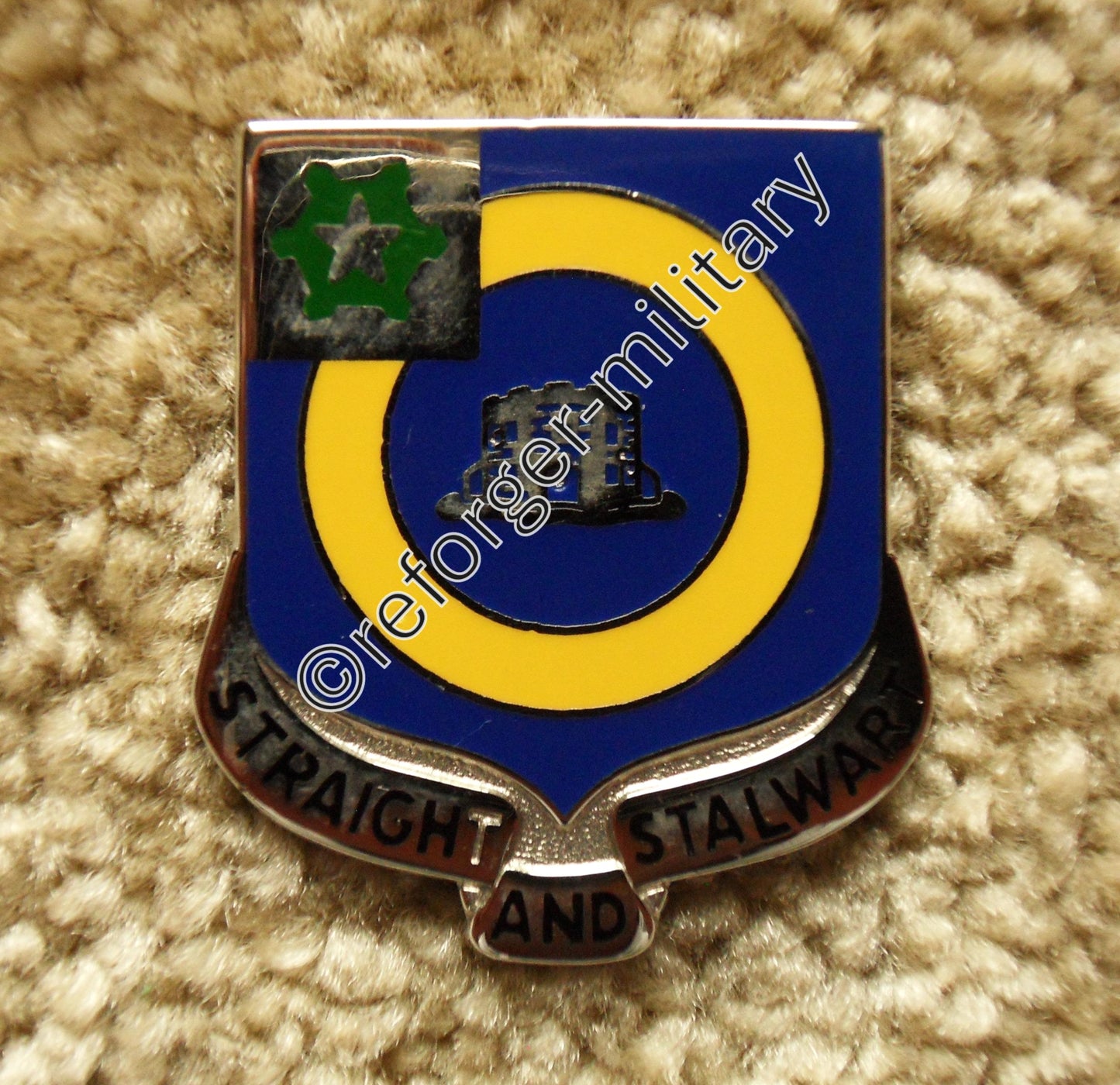 41st Infantry Regiment Distinctive Unit Crest Insignia