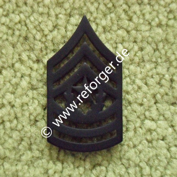 Anstecker aus Metall – Command Sergeant Major (CSM) US-Militär Dienstgrad