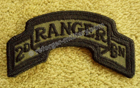 75th Ranger Regiment – 2nd Battalion Subdued Scroll Patch