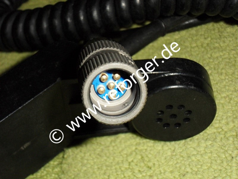 Handset US Militär Funk H-350/U – Anschluss