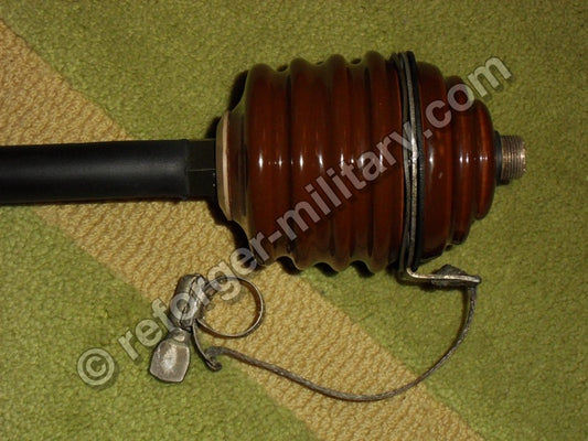 AB-15/GR military antenna mast base porcelain insulator detail