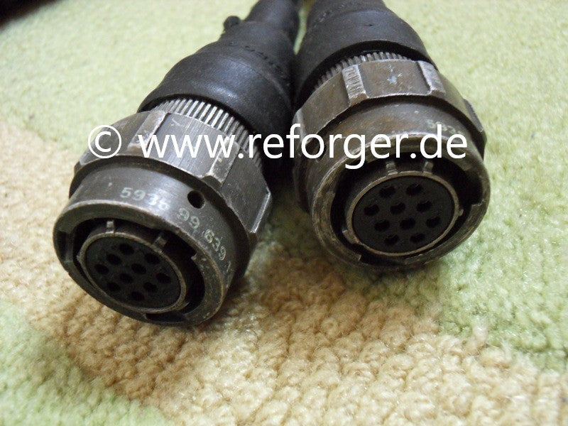 Clansman Military Radio Interconnecting Spiral Cable