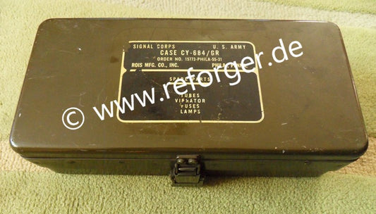 Signal Corps Case Spare Parts CY-684/GR