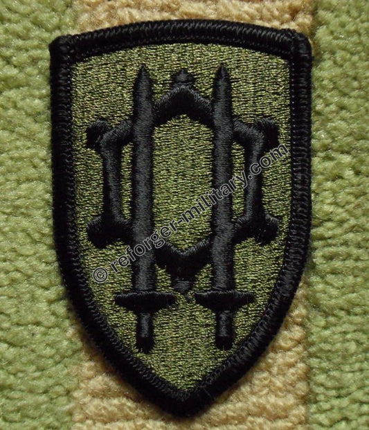 Engineer Command US Army Vietnam Subdued BDU Patch
