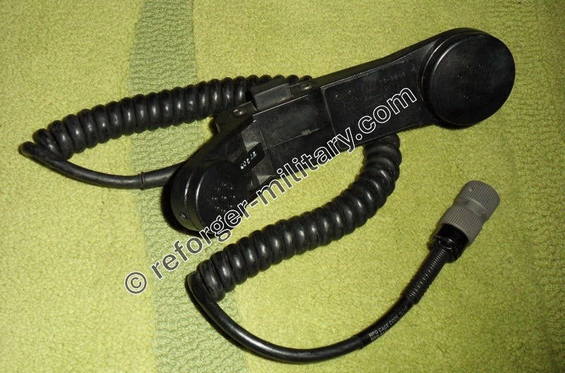 US Military H-250/U Tactical Radio Handset – Reforger Military