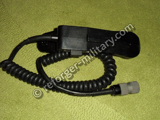 Draufsicht des taktischen H-350/U Handapparates mit dem originalen Halteclip.