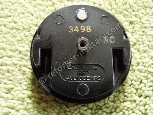 Detailansicht der Rückseite der Audiosears 1227 Hörkapsel für Handset H-33 F PT und H-1089.