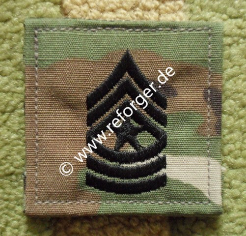 Patch Dienstgrad Sergeant-Major E9 OCP Multicam