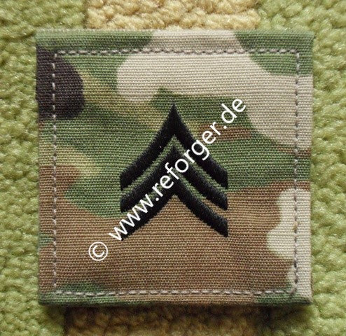 Patch Dienstgrad Sergeant E5 OCP Multicam