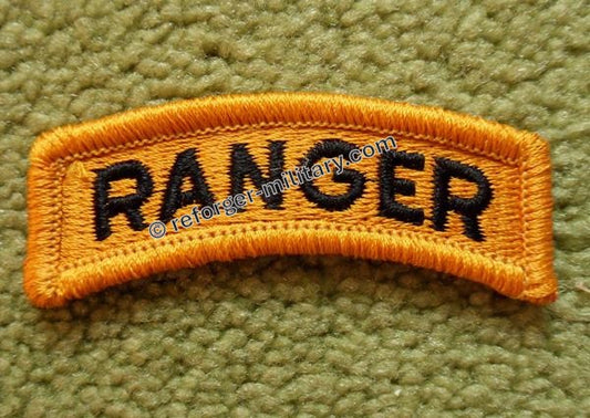 Ranger Tab, Yellow Class A Patch