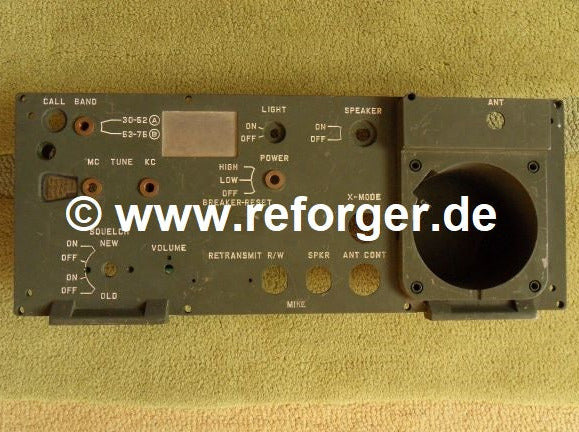 Frontpanel Radio RT-524