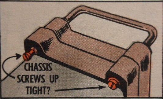 Schrauben Befestigung Chassis PRC-77