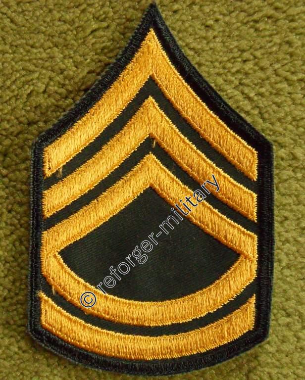 Sergeant First Class (SFC) Dienstgrad (Chevron) – passend für Dress Green Uniformen