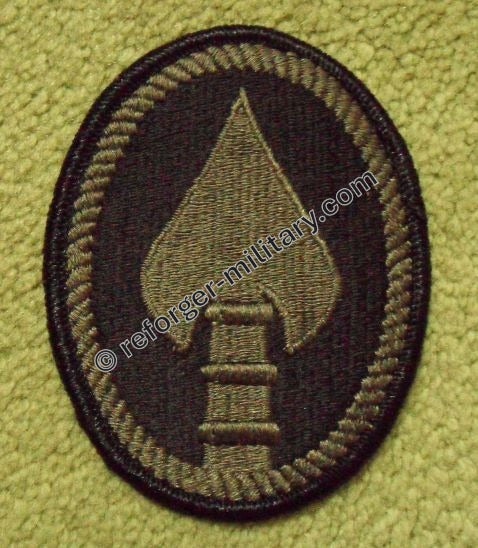 Army Element Special Operations Command (SOCOM), Subdued BDU Patch