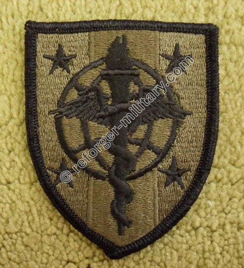 US Army University of Health Sciences Patch in Subdued