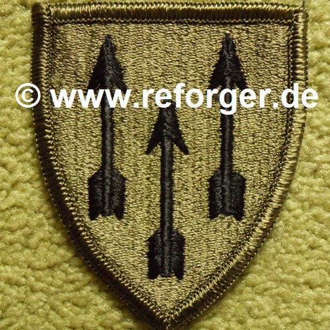 US Army 'Atomic Defense' – Originales Abzeichen der US Nuclear Agency