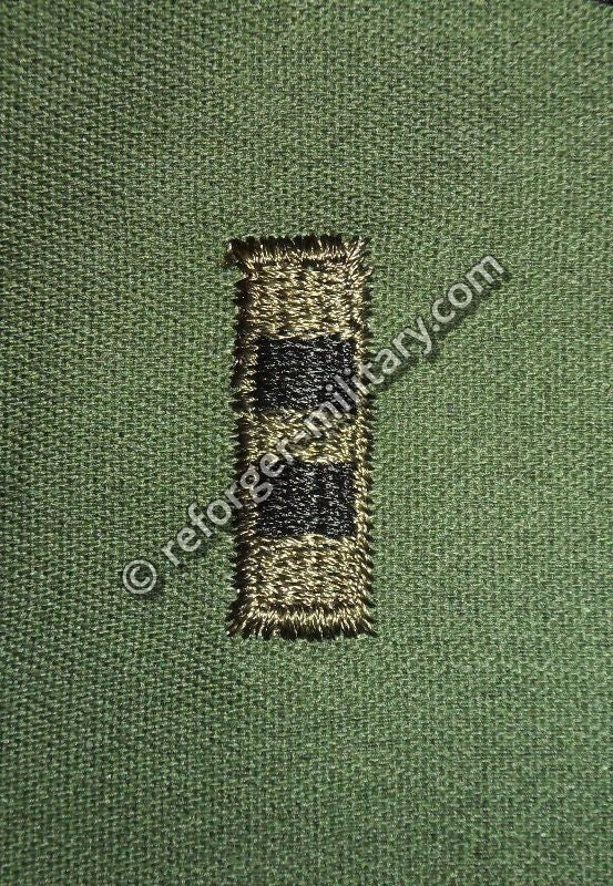U.S. Army Chief Warrant Officer 2 (CW2) Rangabzeichen Aufnäher – Subdued Rank Patch for BDU Uniform.