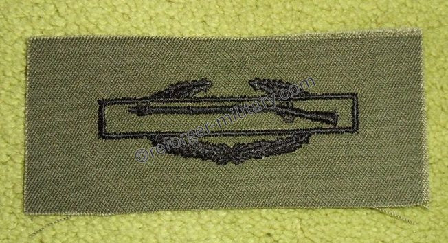 US Army Combat Infantryman Badge (CIB), 1st Award – Subdued BDU Aufnäher