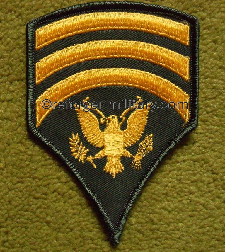 US Army Specialist 7 SPC-7 E-7 Rank Patch Rangabzeichen Dress Green Uniform