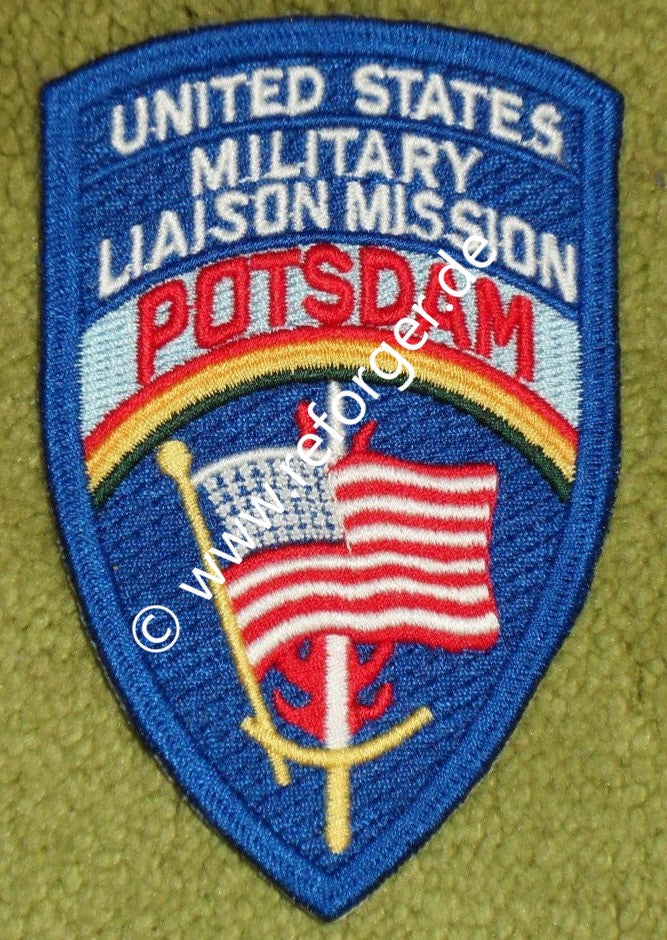 Military Liaison Mission (USMLM) Abzeichen Patch