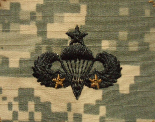 Army Senior Parachutist Jump Wings Cloth Badge