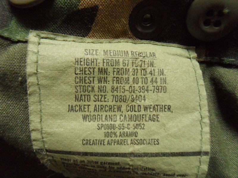 M65 Aircrew Jacke aus Aramid