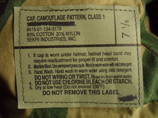 US Army BDU Feldmütze Woodland Cap