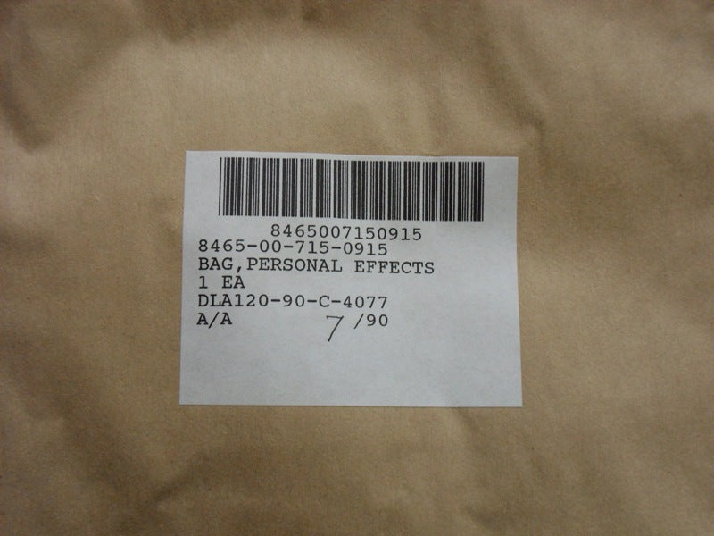 US Army Stoffbeutel - Personal Effects Bag