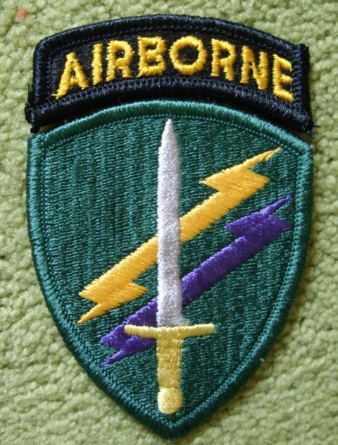 Aufnäher Patch für US Army Psyops Civil Affairs & Psychological Operations