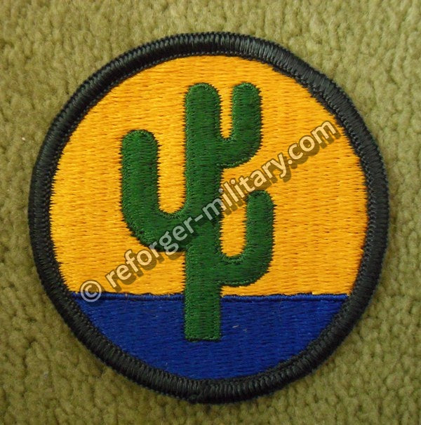 103rd Infantry Division Patch in Full Color