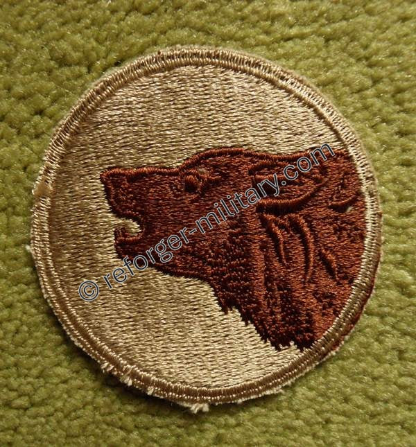 104th Infantry Division Desert BDU Patch