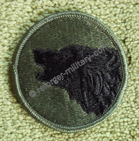 104th Infantry Division Subdued BDU Patch