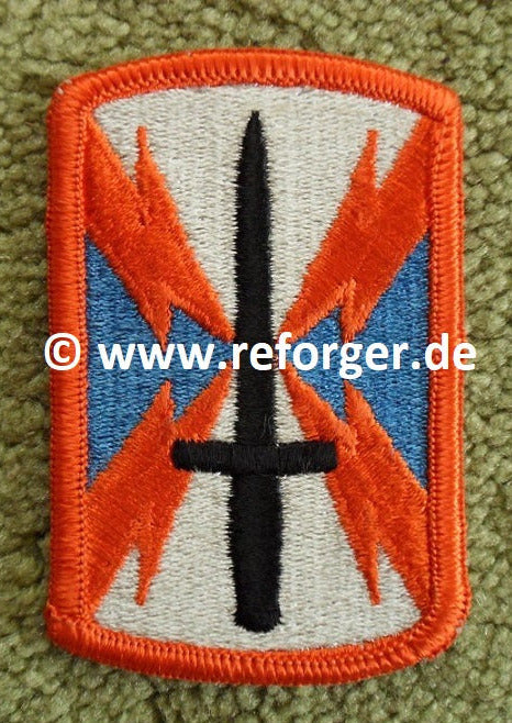 1101st Signal Brigade Patch – gesticktes US-Army Abzeichen für Uniformen und Sammler